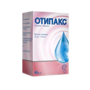 Аптечка Отипакс капли 10 мг/ г +40 мг/г 16 г