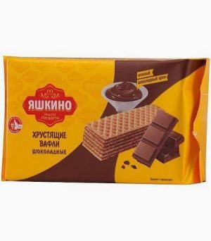 Яшкино вафли шоколадный 200 г