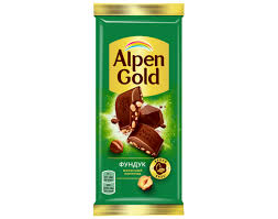 Шоколад плиточный Alpen Gold Фундук