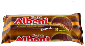 Печенье Albeni в молочном шоколаде с карамелью 8 шт