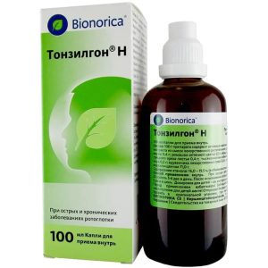 Аптечка Тонзилгон Н капли 1 мг/мл 100 мл