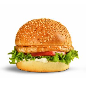 Bahandi BURGER CHICKEN  (Куриный бургер с одной котлетой)