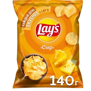 Чипсы Lay’s картофельные Сыр 140 г