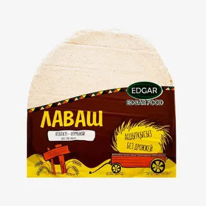 Edgar лаваш отрубной без дрожжей 270-290 г 5 шт