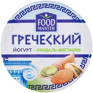 Foodmaster Йогурт Греческий фисташки, миндаль 7.9% 130 г
