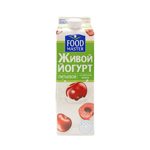 FoodMaster Йогурт питьевой 900 г Вишня