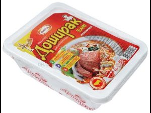 Доширак лапша твердая упаковка со вкусом говядины 90 г