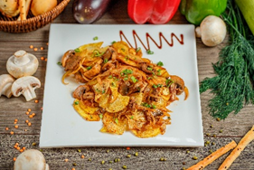 SH Картофель по-домашнему с мясом