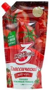 Кетчуп «3 желания» Классический 450 г