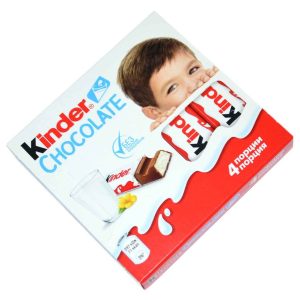 Шоколад Kinder chocolate 4 шт