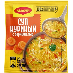 Maggi суп суп куриный с вермишелью 50 г