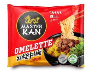 Мастер Кан лапша Omelette пакет 110 г