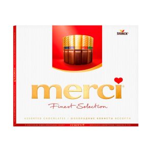 Набор шоколадных конфет MERCI 250 г