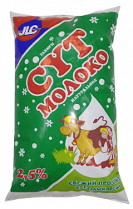JLC Молоко 2.5 % 900 мл