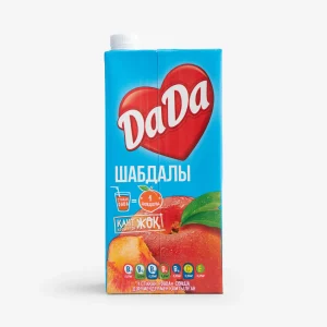 Напиток Натуральный сок Da Da персик 1.9л