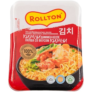 Роллтон лапша со вкусом кимчи 90 г