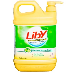 Средство для мытья посуды Liby гель в ассортименте 1.5л
