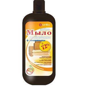 Жидкое мыло хозяйственное Aromika Пятновыводитель 72% 1.1 л