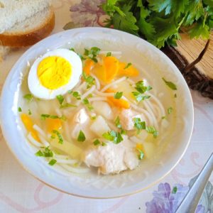 Basilic Куриный суп с лапшой  |  355 гр