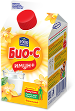 FoodMaster Питьевой йогурт Био-С Имун+ 3,2% 500г Ваниль