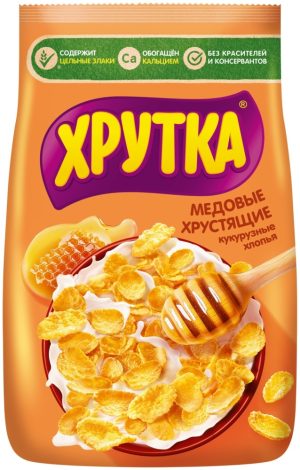 Хрутка кукурузные хлопья медовые 270 г