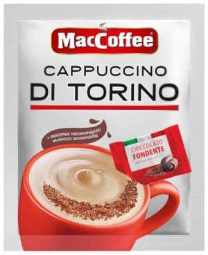 Кофе растворимый MacCoffee Cappuccino 3 в 1, 1 шт