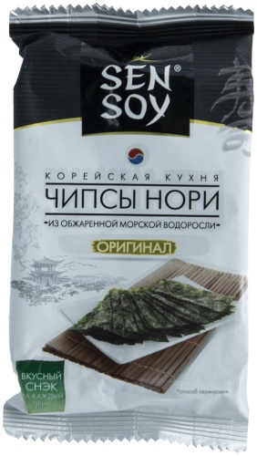 Sen Soy чипсы нори Original
