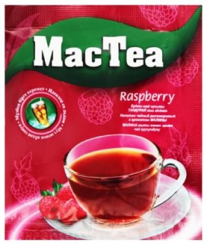 Чай MacTea Черный Малина 18 г 1 шт