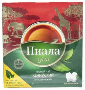 Чай Piala Gold Пакетированный 100 пакетиков (без фольги)