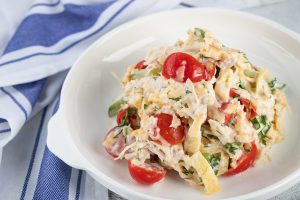 Basilic Омлет с курицей и салатом 180 гр