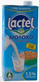 Молоко Лактель 1,5%