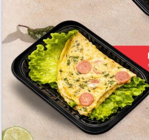Dayin Food Омлет с сосиской