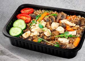 Dayin Food Гречка с курицей и шампиньонами