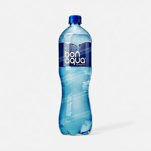 Вода питьевая  BonAqua газированная 1л