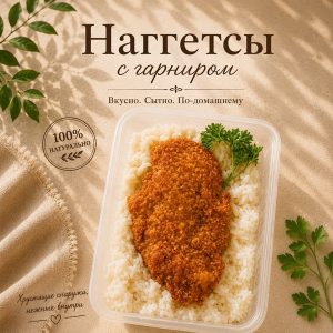 ИП Наггетсы с гарниром