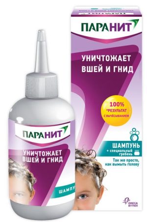 Шампунь Паранит от вшей и гнид 100 мл