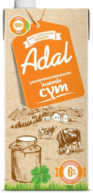 Adal молоко 6% 925 мл