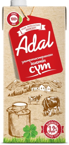 Adal молоко 3.2% 925 мл