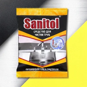 FIX Средство для прочистки труб, Sanitol, 90 г