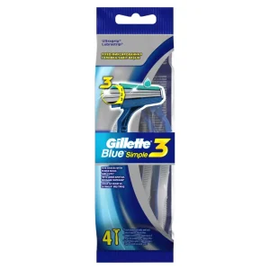 Бритвенный станок Gillette Blue Simple3 (4 шт)