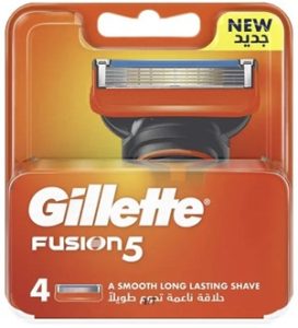 Gillette Fusion 5 сменные кассеты 4 шт