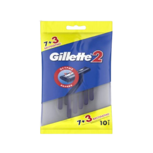 Бритвенный станок Gillette 2 10 шт