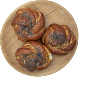 GO булочки с маком 3 шт 240 г