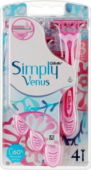 Бритвенный станок Venus Simply Smooth (4шт)