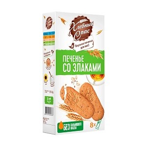 FIX Печенье со злаками, Хлебный Спас, 250 г