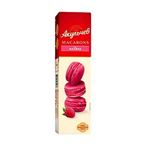 FIX Миндальное пирожное «Макарон», Акульчев, 60 г, в ассортименте