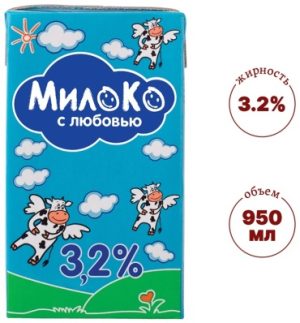 Милоко молокосодержащий продукт 3.2% 950 мл
