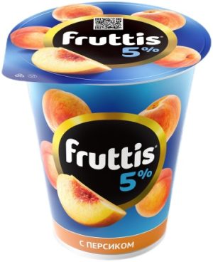Йогурт Fruttis персик 5% 290 г