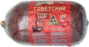 Сыр Мелодия вкуса Советский колбасный плавленый