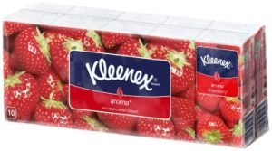 GO Платочки Kleenex Aroma Клубника 10 шт